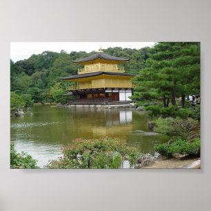 Kinkakuji: tempel van de Golden Pavillion Poster