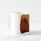 kinkhoest koffiemok (Voorkant links)