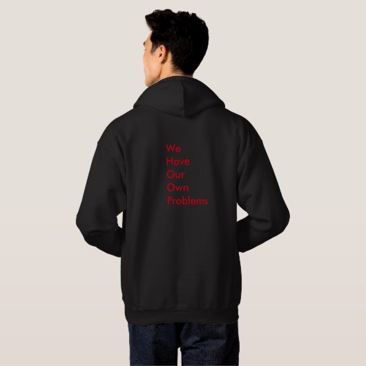 kinkhoon hoodie (Achterkant volledig)