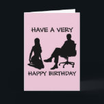 KINKY BIRTHDAY-Wenskaarten voor WIFE Kaart<br><div class="desc">HEB EEN ZEER GEWELDIGE BIRTHDAY. DAT IS EEN ORDE. (:</div>