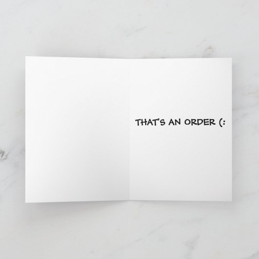 KINKY BIRTHDAY-Wenskaarten voor WIFE Kaart (Binnen)