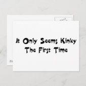 Kinky Briefkaart (Voorkant / Achterkant)