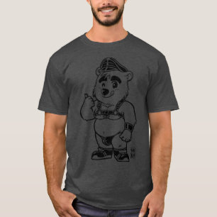 KINKY CUB LINEART BEARZOO SERIES T-SHIRT