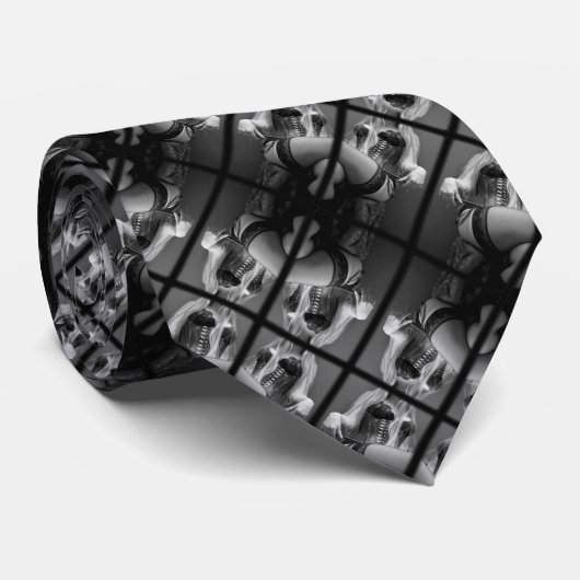 Kinky Domination Silk Foulard Stropdas (Opgerold)