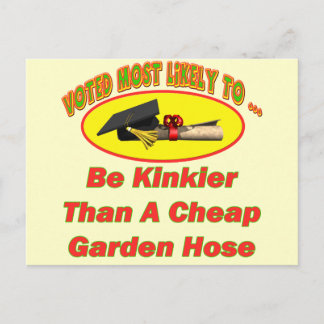Kinky Garden Hose Briefkaart