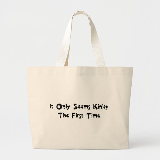 Kinky Grote Tote Bag (Voorkant)