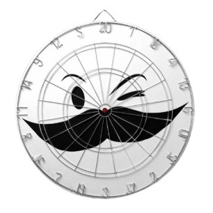 Kinky Mustache Dartbord