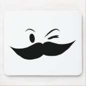 Kinky Mustache Muismat (Voorkant)