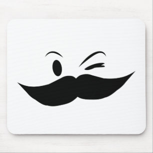 Kinky Mustache Muismat