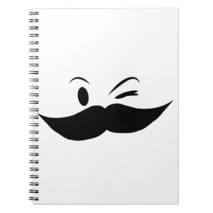 Kinky Mustache Notitieboek