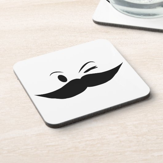 Kinky Mustache Onderzetter (Linkerzijde)