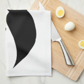 Kinky Mustache Theedoek (Quarter Fold)