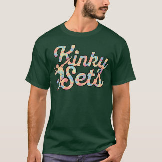 Kinky Sets Funny Sports Game Volleyball Player gir T-shirt
