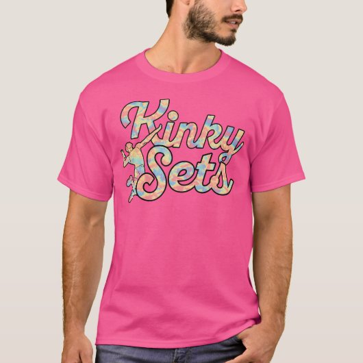 Kinky Sets Grappige Sport Game Volleybal Speler T-shirt (Voorkant)
