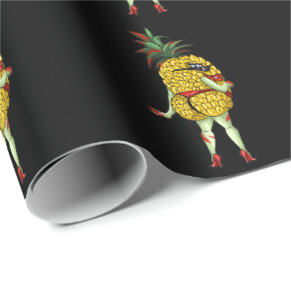 Kinky volwassen swinger fruitige ananas cadeaupapier