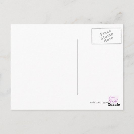 kinkycurlycoproteïne briefkaarten (Achterkant)