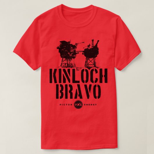 Kinloch Bravo T-shirt (Design voorkant)