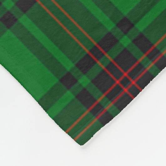 Kinloch Plaid Fleece Deken (Hoek)