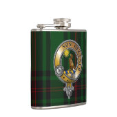 Kinloch Tartan & Badge Heupfles (Rechts)