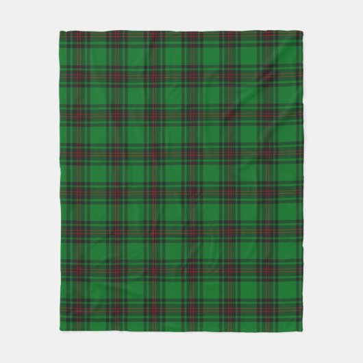 Kinnear Plaid Fleece Deken (Voorkant)