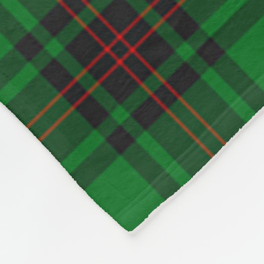 Kinnear Plaid Fleece Deken (Hoek)