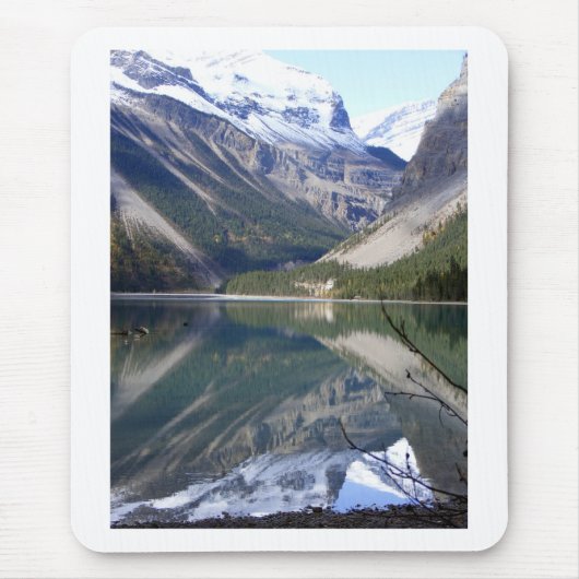 Kinney Lake bij Mt Robson Park Muismat (Voorkant)