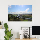 Kinnoull Hill Uitzicht Poster (Thuiskantoor)