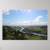 Kinnoull Hill Uitzicht Poster (Voorkant)