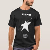 Kino Russian Band Album&quot;A Star Named Sun&quo T-shirt (Voorkant)