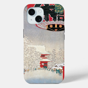 Kinryuzan Temple, Asakusa, 1856 iPhone 15 Case