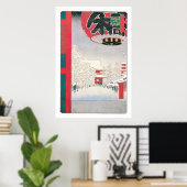 Kinryuzan Temple, Asakusa, 1856 Poster (Thuiskantoor)