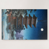 Kinryuzan Temple in Asakusa door Tsuchiya Koitsu Legpuzzel (Horizontaal)