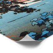 Kinryuzan Temple in Asakusa door Tsuchiya Koitsu Poster (Hoek)