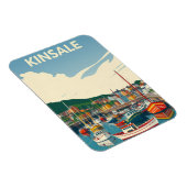 Kinsale Cork Ierland Reisretro Magneet (Rechterzijde)