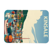 Kinsale Cork Ierland Reisretro Magneet (Horizontaal)