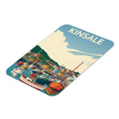 Kinsale Cork Ierland Reisretro Magneet (Linkerzijde)