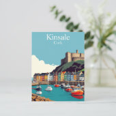 Kinsale Cork Ireland Irish Coastal Village Briefkaart (Staand voorkant)