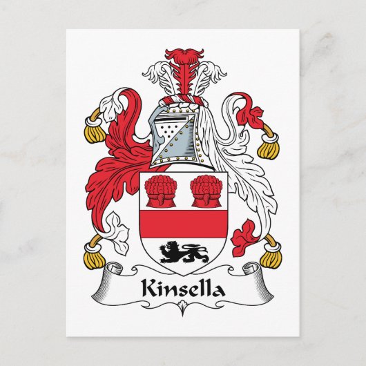 Kinsella Family Crest Briefkaart (Voorkant)