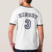 Kinsey 3 Navy T-shirt (Achterkant)