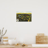 Kinsey Distillery Whiskey Linfield PA Poster (Keuken)