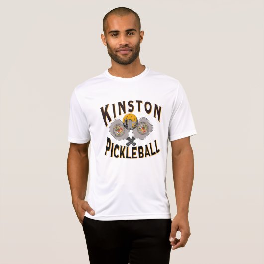 Kinston Pickleball T-shirt (Voorkant volledig)