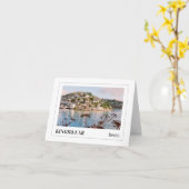 Kinswear en de rivier de Dart, Devon Kaart (Gele Bloem)