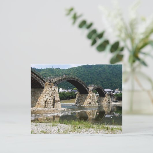 Kintai Bridge Briefkaart (Staand voorkant)