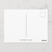 Kintai Bridge, Iwakuni: Japan Briefkaart (Achterkant)