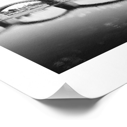 Kintai Bridge: Iwakuni, Japan Poster (Hoek)