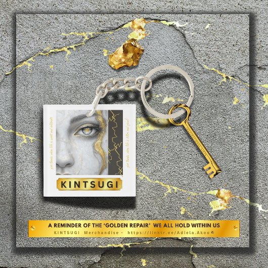 KINTSUGI Acryl Sleutelhanger