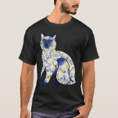 Kintsugi Cat v2 Classic T-Shirt (Voorkant)