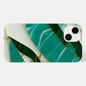 Kintsugi Esthetische Jade marmer Case-Mate iPhone Case (Achterkant (horizontaal))