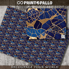 Kintsugi glazen patroon achtergrond - tissuepapier