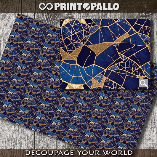 Kintsugi glazen patroon achtergrond - tissuepapier